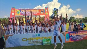 Unggul Pada Laga Final dengan skor 6:0, SSB JTS Kota Jambi Go Piala Soeratin U13