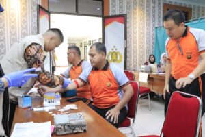 Polda Jambi Periksa Kesehatan Berkala bagi PJU