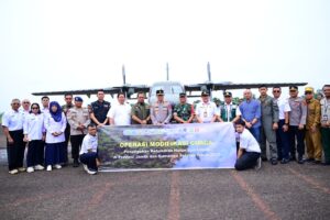 Polda Jambi Bersama BMKG Secara Resmi Buka Operasi Modifikasi Cuaca