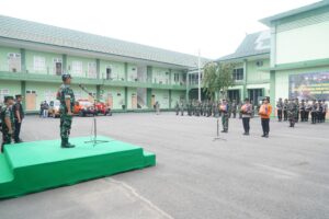 Danrem 042/Gapu Lepas Pasukan Satgas Karhutla, Siap Amankan Wilayah Rawan