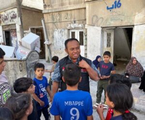 Senyum Anak-anak Palestina Terima Kepedulian Warga Indonesia