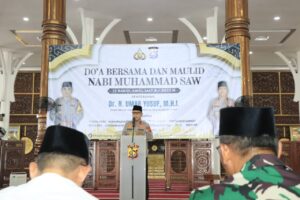 Wakapolda Jambi Ikuti Doa Bersama dan Peringati Maulid Nabi Muhammad SAW 1447 H/2025 M