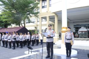 Polda Jambi Gelar Upacara Peringati Hari Olahraga Nasional ke-42 tahun 2025