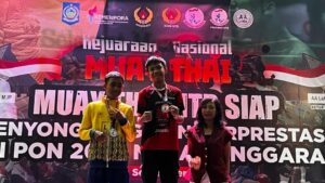 Tim Muaythai Jambi “Borong” 6 Medali di Kejurnas 2025 NTB