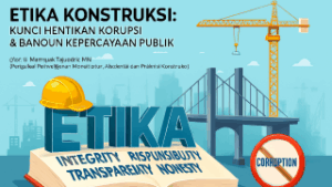 Etika Konstruksi Kunci Hentikan Korupsi dan Bangun Kepercayaan Publik