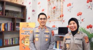 Kapolda Jambi Resmikan Ruang Kanti di Gedung SPKT