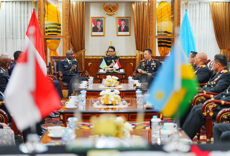 Kapolri dan Kepala Kepolisian Rwanda Perkuat Kerja Sama Berantas Kejahatan Transnasional