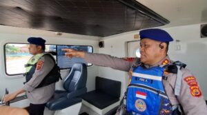 Ditpolairud Polda Jambi Gelar Patroli Skala Besar di Sungai Batanghari, Libatkan Kapal dan Helikopter Polri