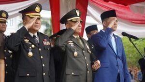 Danrem 042/Gapu Bersama Forkopimda Jambi Kokohkan Persatuan di Hari Kesaktian Pancasila