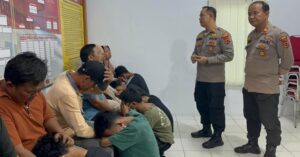 Tim Gabungan Amankan Sembilan Pelajar Terlibat Tawuran di Kota Jambi