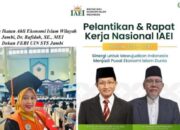 IAEI Kukuhkan Pengurus Baru dan Gelar Seminar Nasional di Jakarta: Indonesia Menuju Pusat Ekonomi Islam Dunia 2029