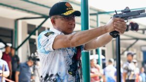 Panglima TNI Hadiri Kejuaraan Menembak Kasau Cup 2025 di Brigade Parako I Pasgat