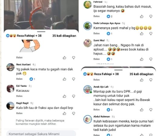 Viral! Anggota DPRD Tebo Fraksi Gerindra Tertidur Saat RDP, Netizen Sindir Pedas di Medsos