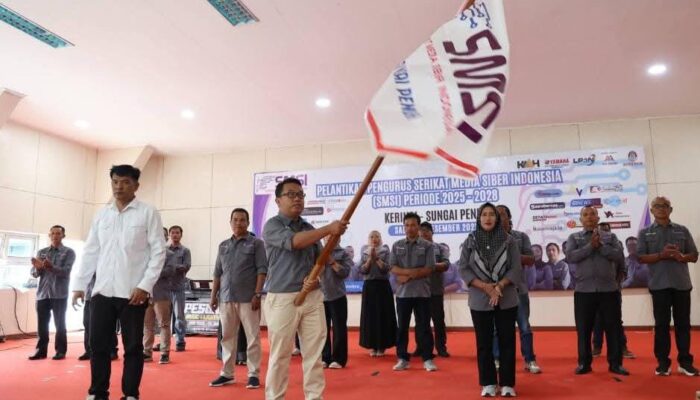 Lantik Pengurus SMSI Kerinci-Sungai Penuh Periode 2025-2028, Ini Pesan Ketua SMSI Provinsi Jambi