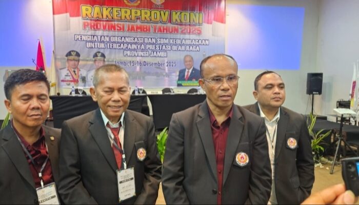 Rekomendasi Rakerprov KONI Jambi 2025, Porprov di Tanjabbar Dilaksanakan 2027