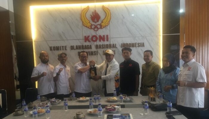 Minta Dukungan Jadi Tuan Rumah PON 2032, KONI Lampung kunjungi Jambi
