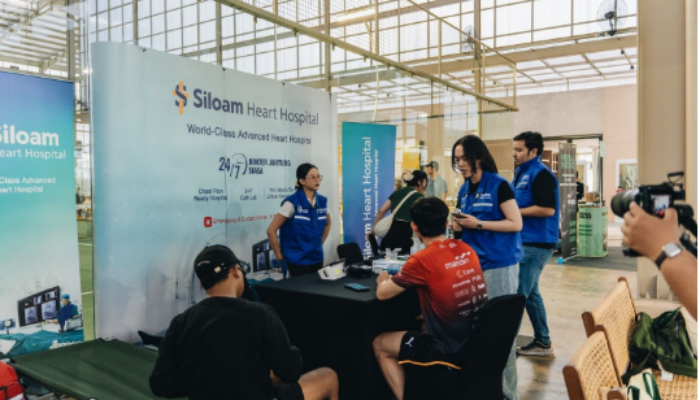 Siloam Heart Hospital Dukung Gaya Hidup Sehat dan Modern di The Luxe Cup Padel