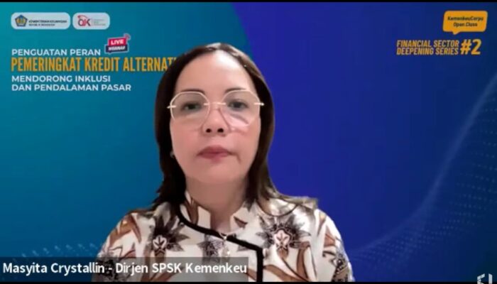 OJK dan Kemenkeu Perkuat Peran Pemeringkat Kredit Alternatif Dorong Inklusi Dan Pendalaman Pasar