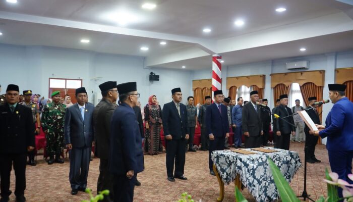 Prediksi JAMBIDAILY Nyaris Sempurna: Pelantikan Kepala Dinas Mengonfirmasi Pola Selter Merangin