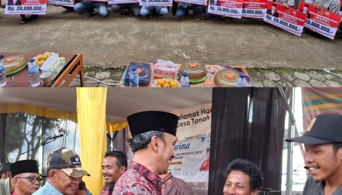 Wabup A. Khafidh Hadiri Peresmian 159 Unit Bedah Rumah BSPS di Tanah Abang
