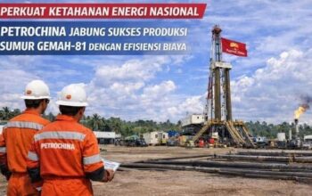 Perkuat Ketahanan Energi Nasional, PetroChina Jabung Sukses Produksi Sumur Gemah-81 Dengan Efisiensi Biaya