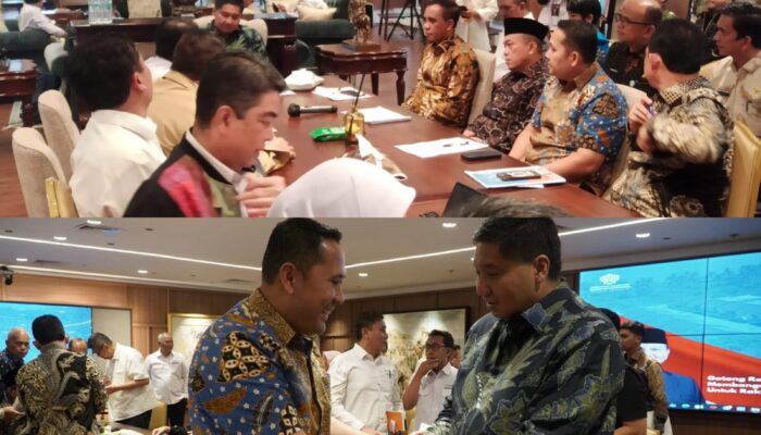 Audiensi dengan Maruarar Sirait, Bupati M. Syukur Dorong Percepatan Program Perumahan di Merangin