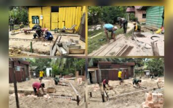 TMMD ke-127 Kodim 0415/Jambi Bangun Dua RTLH di Desa Petajen