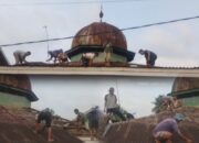 Sambut Ramadan 1447 H, Satgas TMMD 127 Kodim 0415/Jambi Perkuat Kemanunggalan Lewat Renovasi Masjid