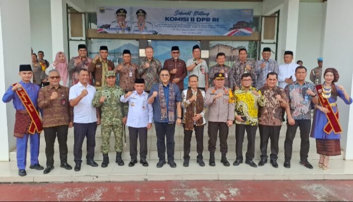 Danrem 042/Gapu Sambut Kunker Komisi II DPR RI di Jambi, Perkuat Sinergi Jaga Stabilitas Daerah