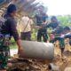 Satgas TMMD Kodim 0415/Jambi Bersama Warga Bangun Gorong-gorong di Batanghari