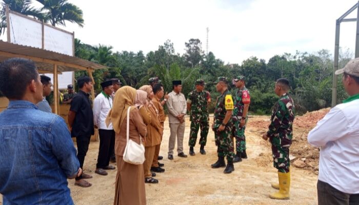 Tim Wasev Tinjau Progres TMMD ke-127 di Batanghari, Pembangunan Jalan Capai 90 Persen