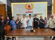 Ketum KONI Jambi terima audiensi Pengprov Forki Jambi