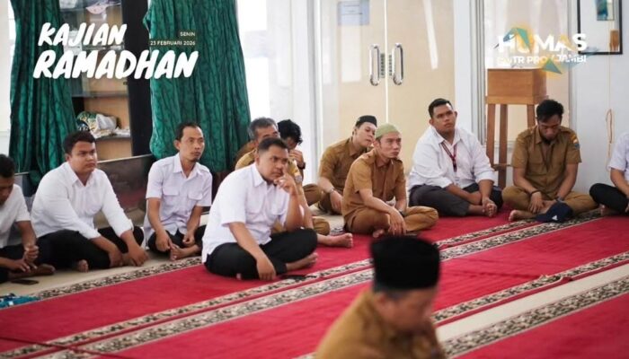 Tingkatkan Iman di Bulan Suci Ramadan, Dinas PUTR Provinsi Jambi Gelar Kajian Ramadhan