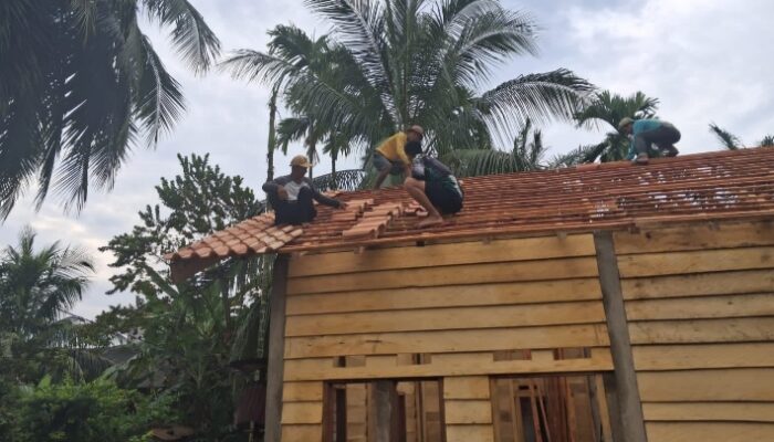 Pembangunan RTLH TMMD Kodim 0415/Jambi Tunjukkan Progres Signifikan