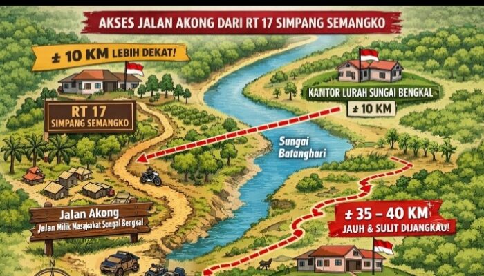 Camat Pastikan, Bupati Tebo Akan Temui Perwakilan Warga Sungai Bengkal Pasca Lebaran