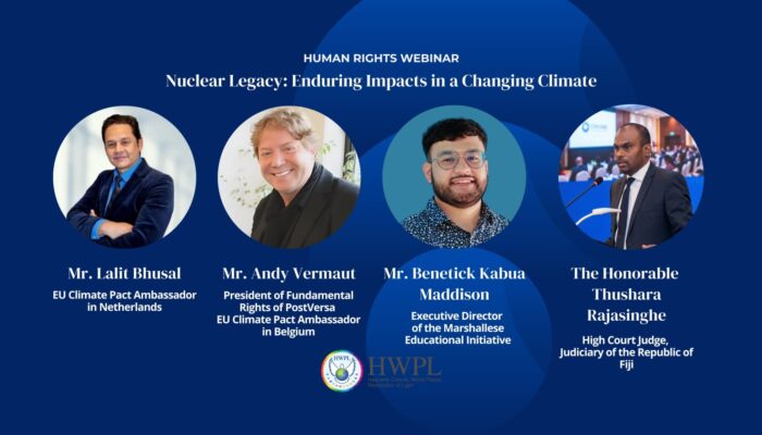 Koalisi Global Lintas Benua Bersidang Untuk Menangani Warisan Nuklir Dan Krisis Iklim Di Kepulauan Marshall