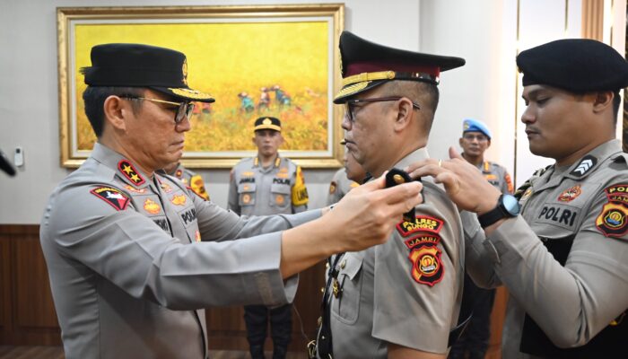 Kapolda Jambi Pimpin Sertijab Kapolres Bungo yang Baru