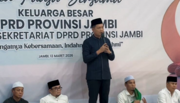 Buka Puasa Bersama DPRD Jambi, Hafiz Fattah Ajak Pererat Silaturahmi Jelang Idul Fitri