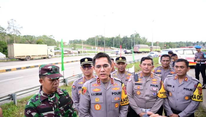 Cek Arus Mudik, Kapolda Jambi Pastikan Kelancaran di Wilayah Hukum Polda Jambi
