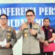 Polda Jambi Gelar Konferensi Pers, DPO Narkotika Berhasil Ditangkap di Tanjab Barat