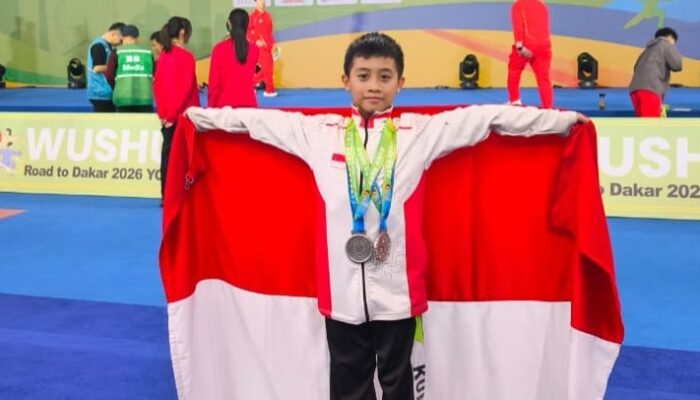 Bikin Bangga, Atlet wushu Jambi raih dua perak di Kejuaraan Dunia 2026