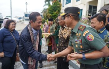 Sambut Menteri LH di Jambi, Danrem 042/Gapu Perkuat Sinergi Program Lingkungan Strategis