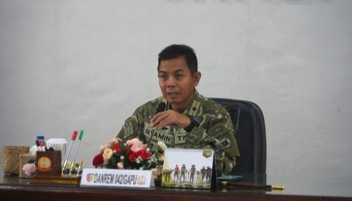 Antisipasi Karhutla 2026, Korem 042/Gapu  gelar Rakor Lintas Sektoral, Dorong Pendekatan Preventif dan Respons Cepat di Jambi