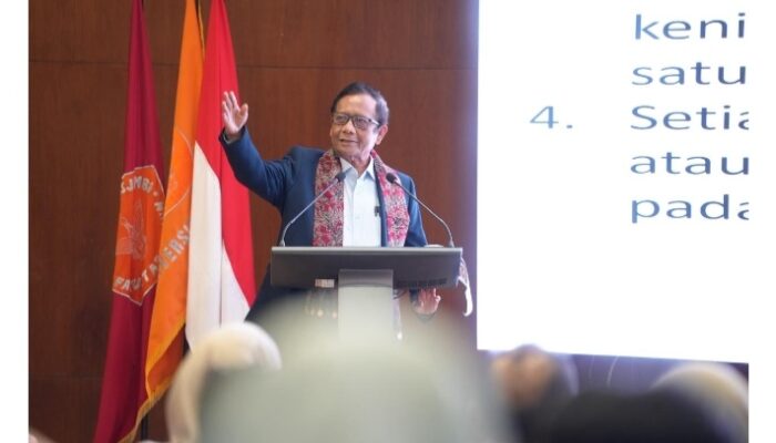 Dies Natalis ke 63, FH Unja Hadirkan Prof Mahfud MD  Berikan Orasi Ilmia