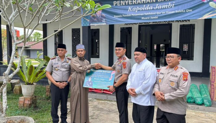 Kapolda Jambi Kunjungi Ponpes HSQ Muaro Jambi, Perkuat Sinergi Dan Dukungan Pendidikan Keagamaan