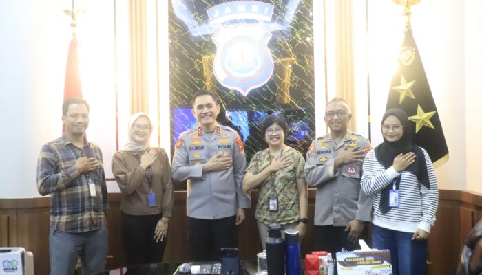 Audiensi Kompas TV Bersama Kapolda Jambi, Perkuat Sinergi Publikasi dan Informasi kepada Masyarakat