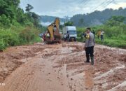 Longsor Tutupi Jalan Lintas Kerinci–Bangko, Polda Jambi Imbau Masyarakat Waspada Longsor Susulan