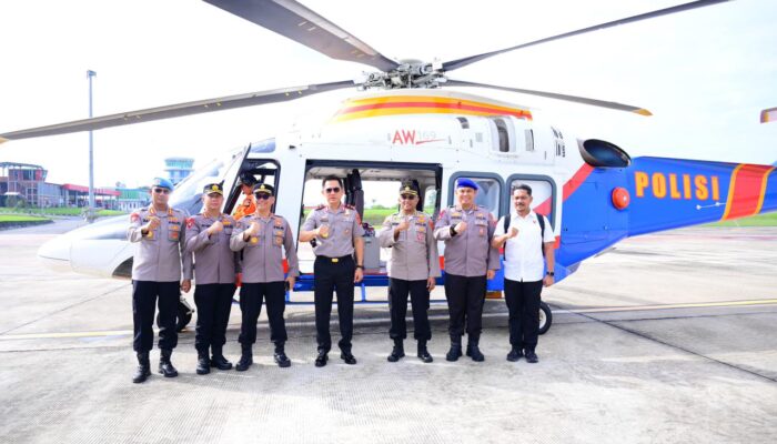 Kapolda Jambi Patroli Udara Pantau Titik Rawan Karhutla di Wilayah Provinsi Jambi