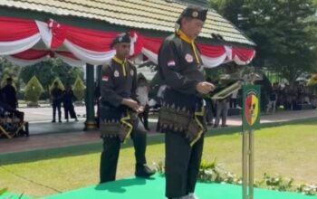 Pangdam XX/Tuanku Imam Bonjol Kukuhkan Pencak Silat Militer Wilayah Korem 042/Gapu