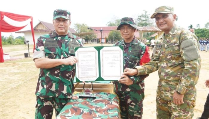 Pangdam XX/TIB Tegaskan TMMD Jadi Motor Pembangunan Desa Saat Tutup TMMD Ke-128 di Sarolangun